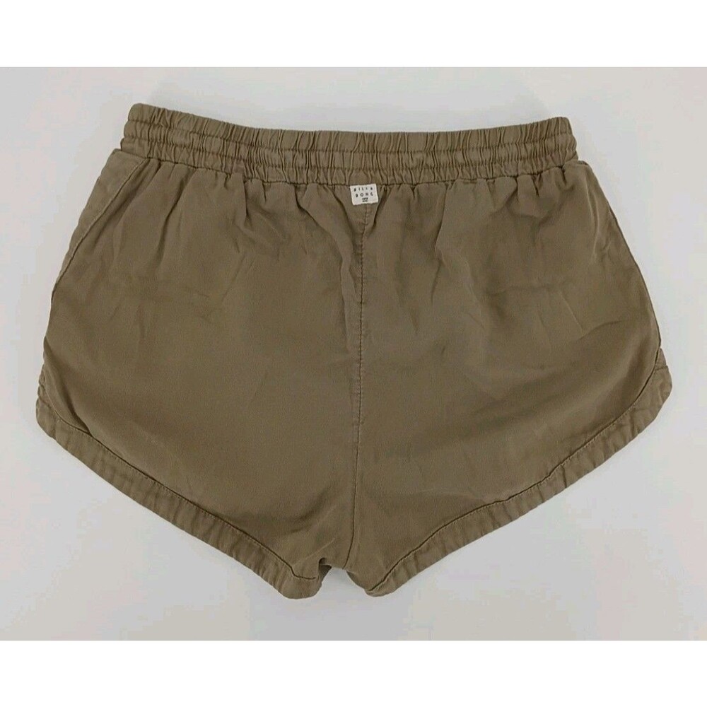 Billabong Coastal Beachy Taupe Dolphin Hem Lounge Shorts Boho Surf Girl Small - Picture 5 of 10